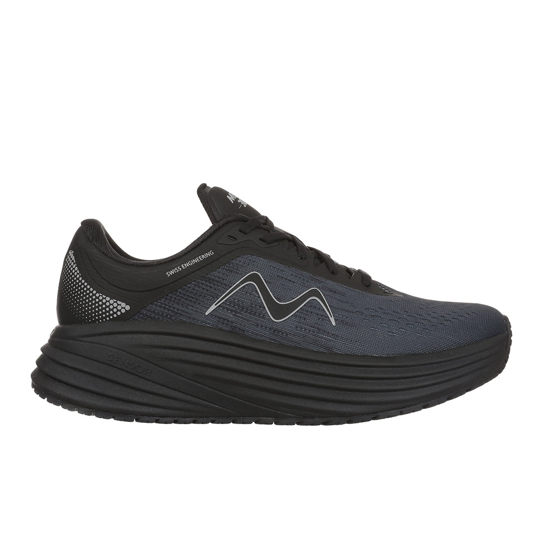 MBT Ladies M-3000 Lace UP -  Dark Black (703326)