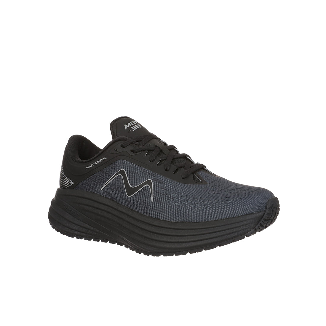 MBT Ladies M-3000 Lace UP -  Dark Black (703326)