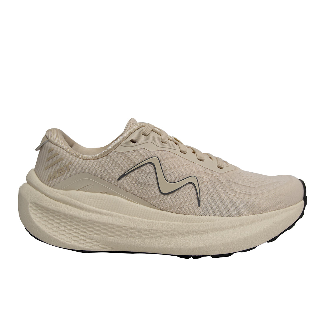 MBT Ladies MBT-1000 Lace Up Beige (703605)