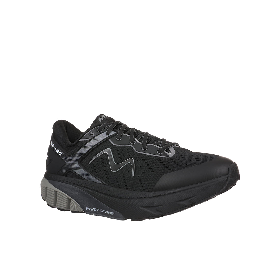 MBT Men's MTR-1500 III Lace Up - Black / Black (703602)