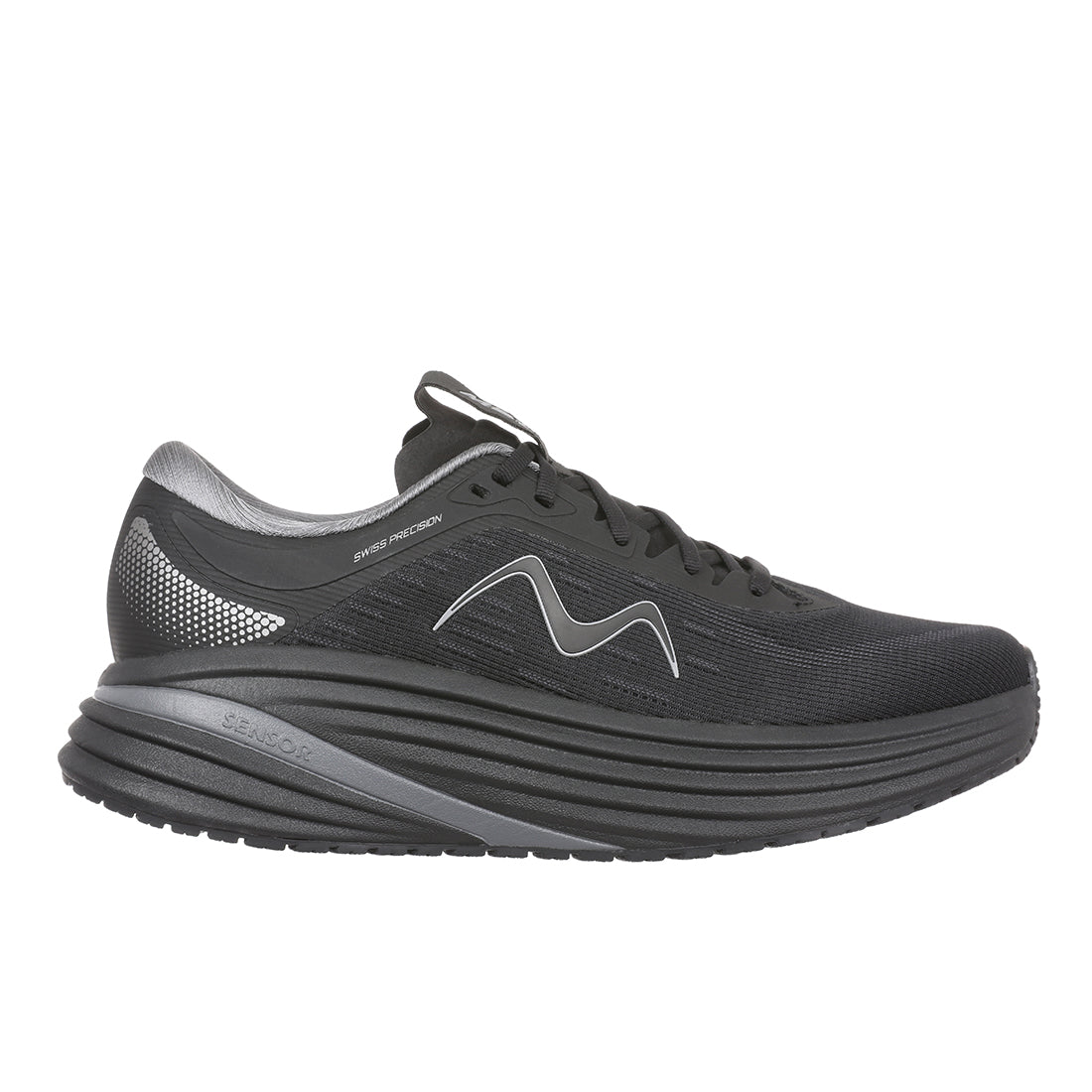 MBT Men's M-3000-2 Lace Up - Black/Black (703674)