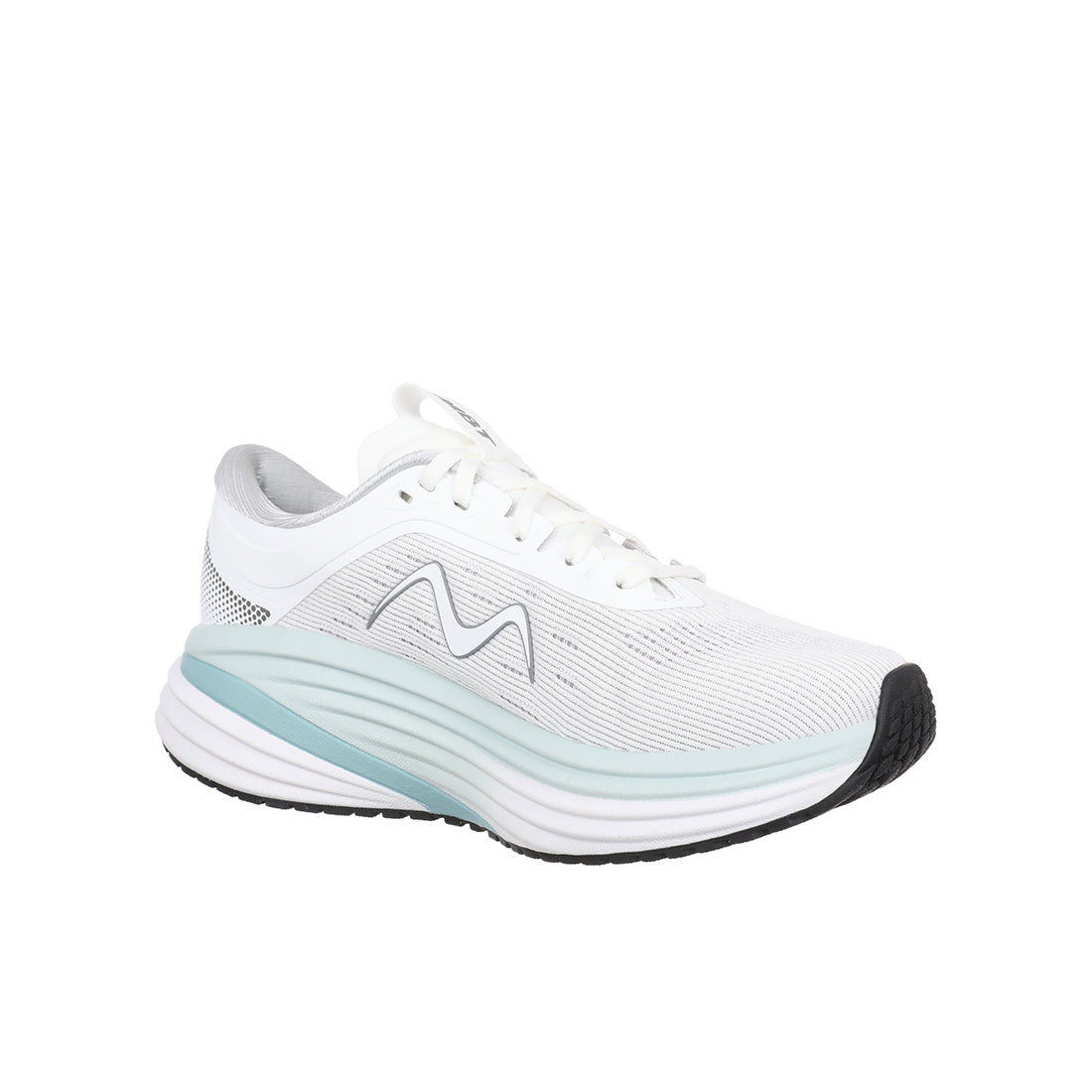MBT Ladies  M-3000-2 Lace Up - White/Light Blue (703675)