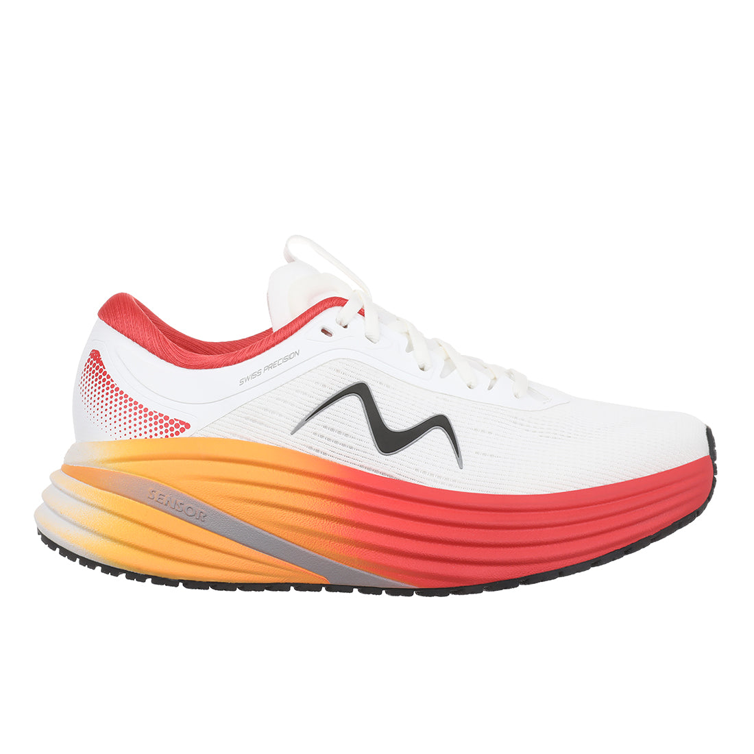 MBT Men's M-3000-2 Lace Up - White/Red (703674)
